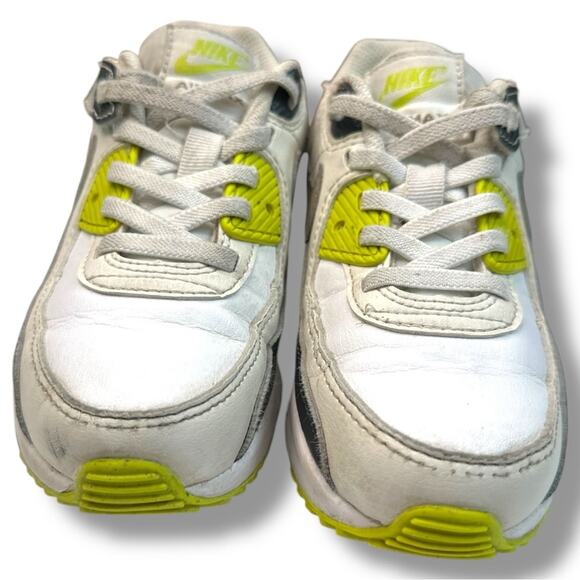 Nike Air Max 90 Kids GS Volt - Size 11C - Picture 2 of 11